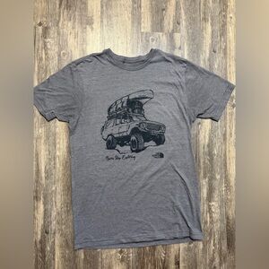 The North Face Gray Adventure Graphic Tee